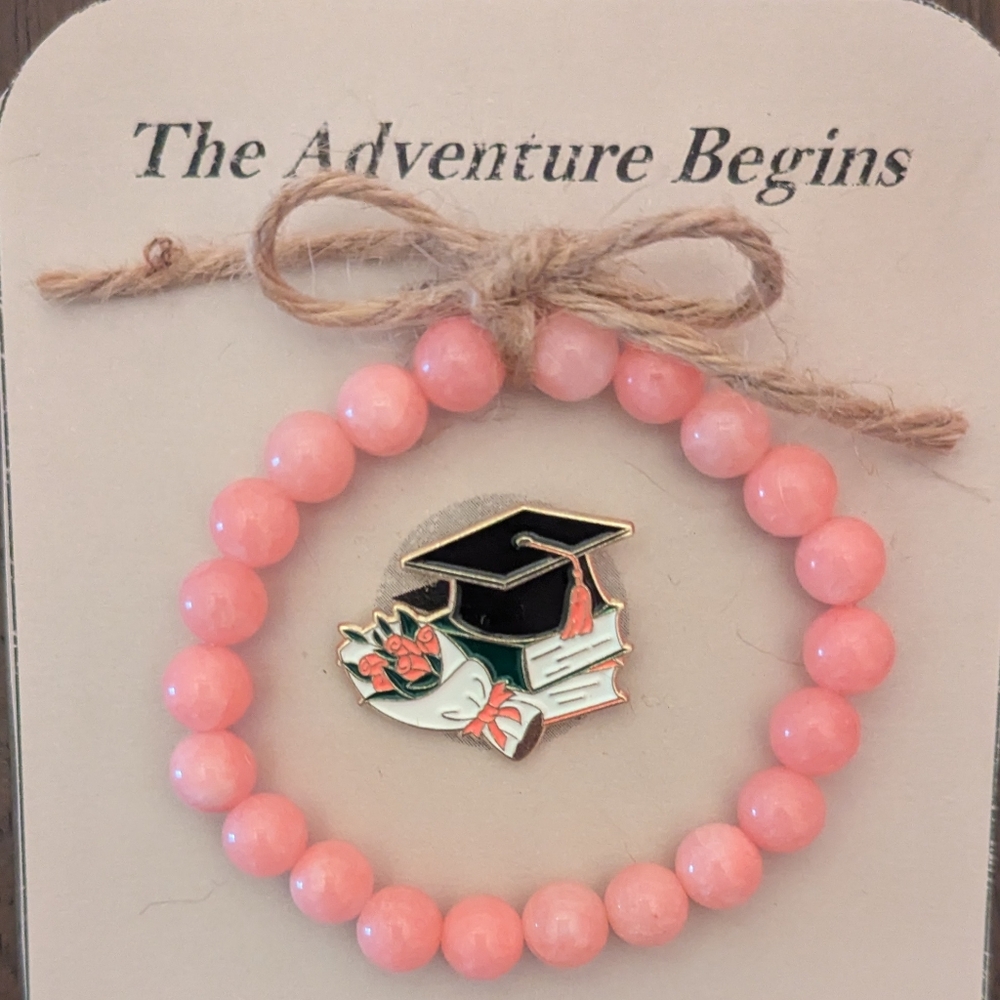 Graduation - Enamel Pin & Bracelet Set - Picture 2 of 5